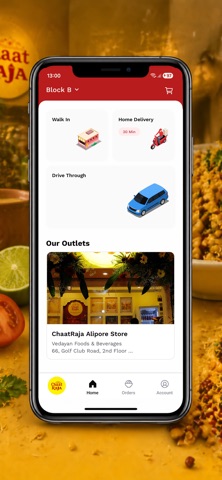 ChaatRaja iPhone screenshot