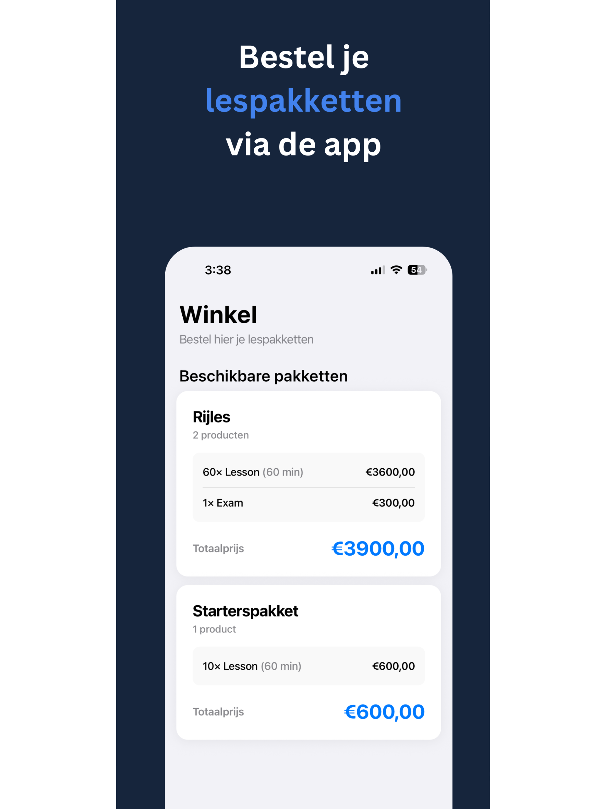 RijscholenApp screenshot 7
