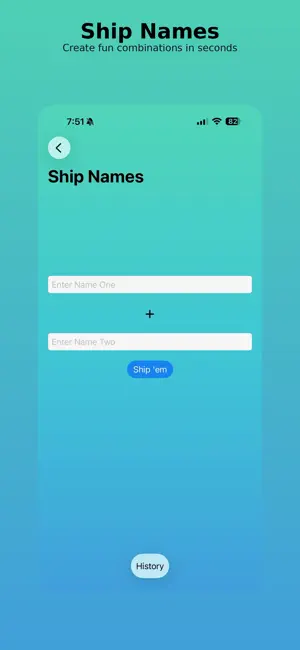 Ship Names screenshot 1