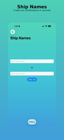 Ship Names screenshot