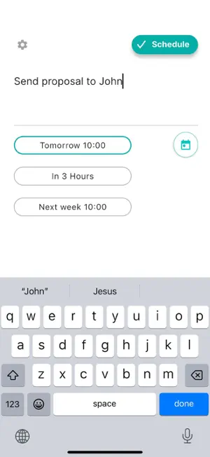 RemindMe Fast Reminders screenshot 1