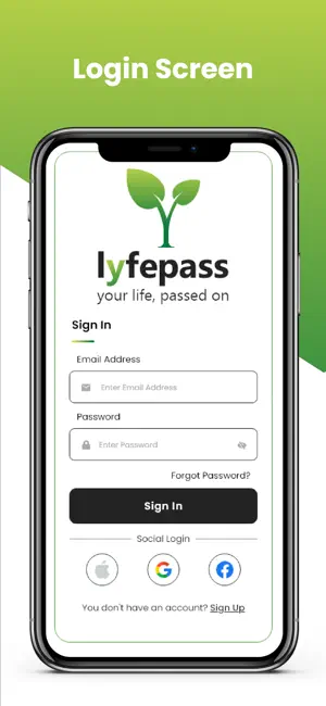 Lyfepass screenshot 1