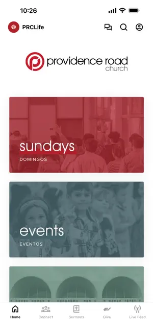 Providence Road Church Miami screenshot 1