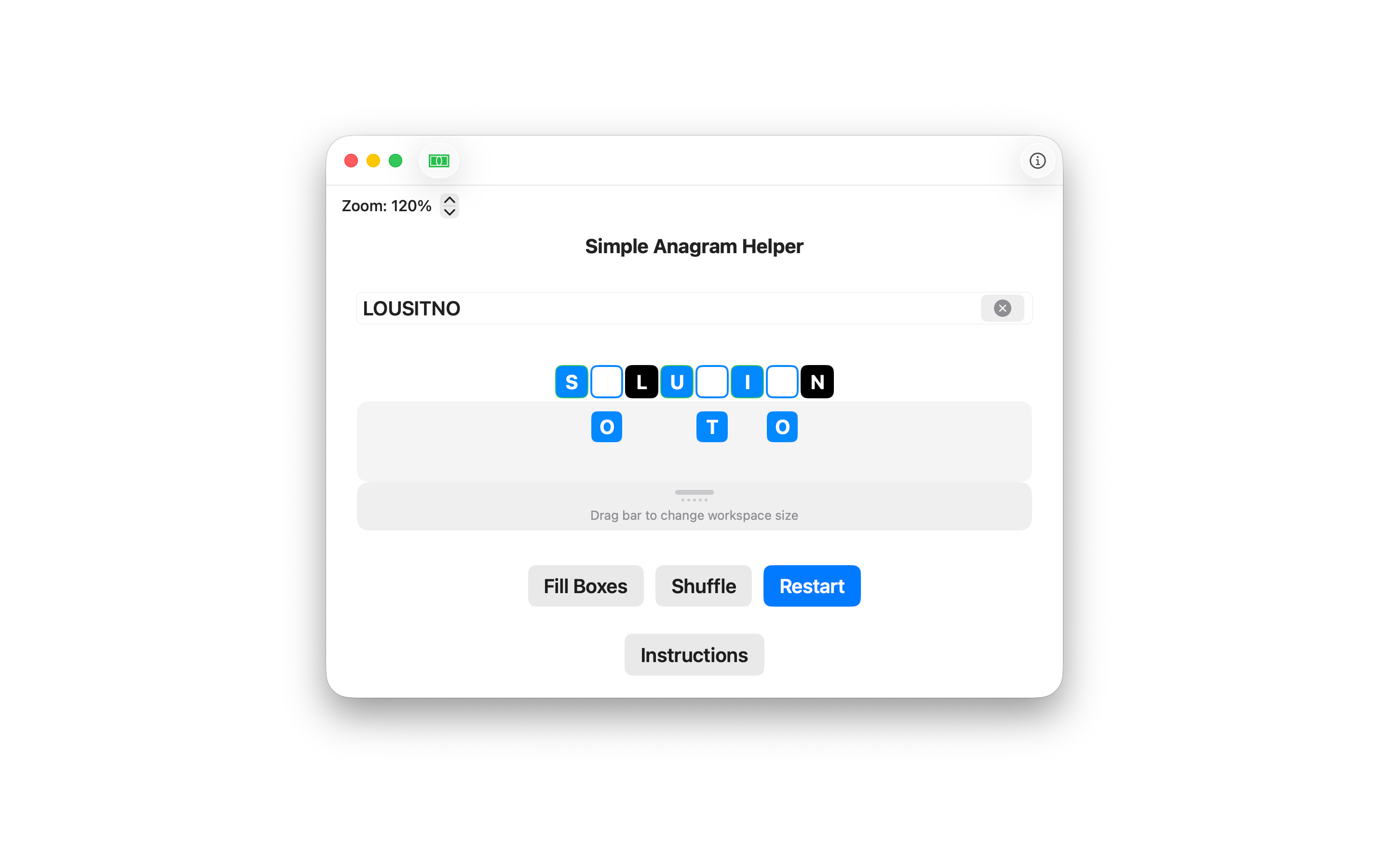 Simple Anagram Helper screenshot 7