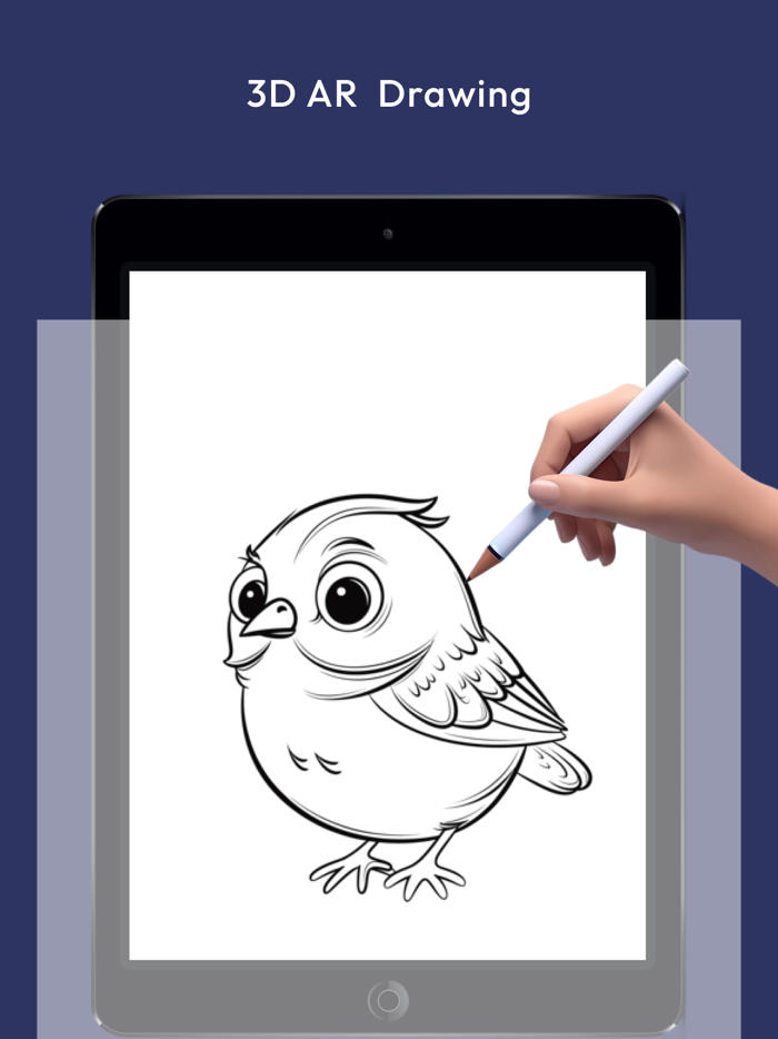 3D AR Draw Learn Steps by Step