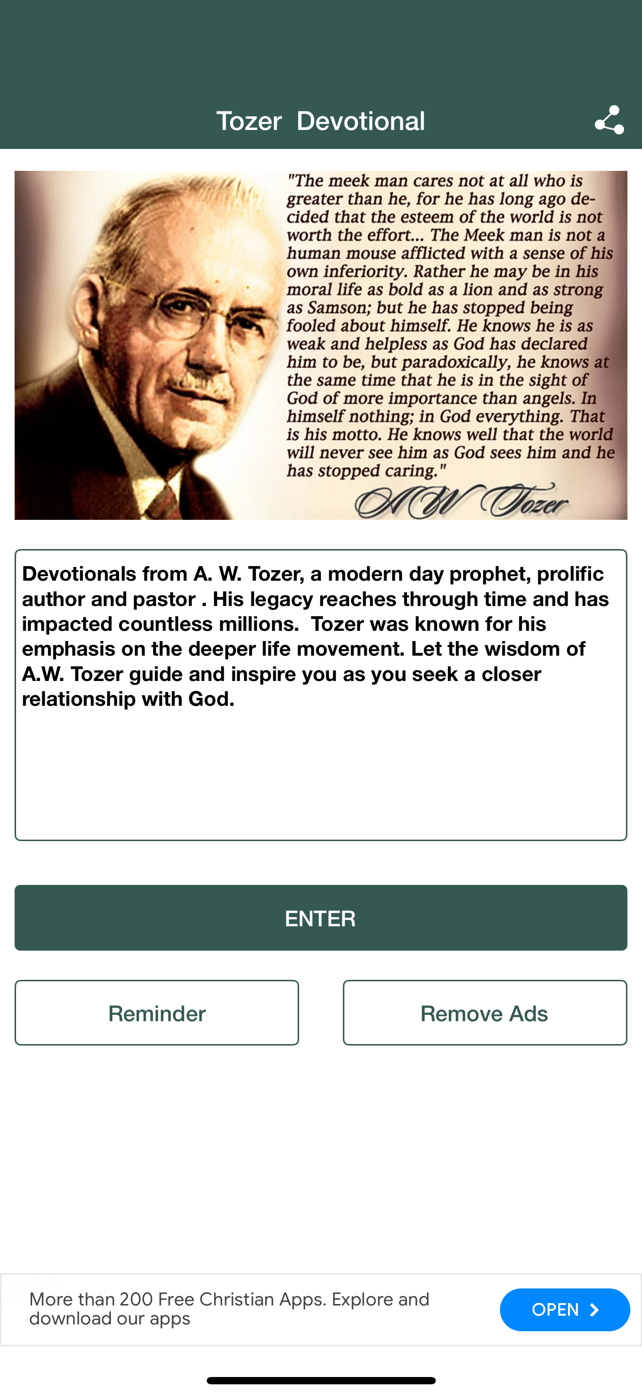 Devotionals by AW Tozer