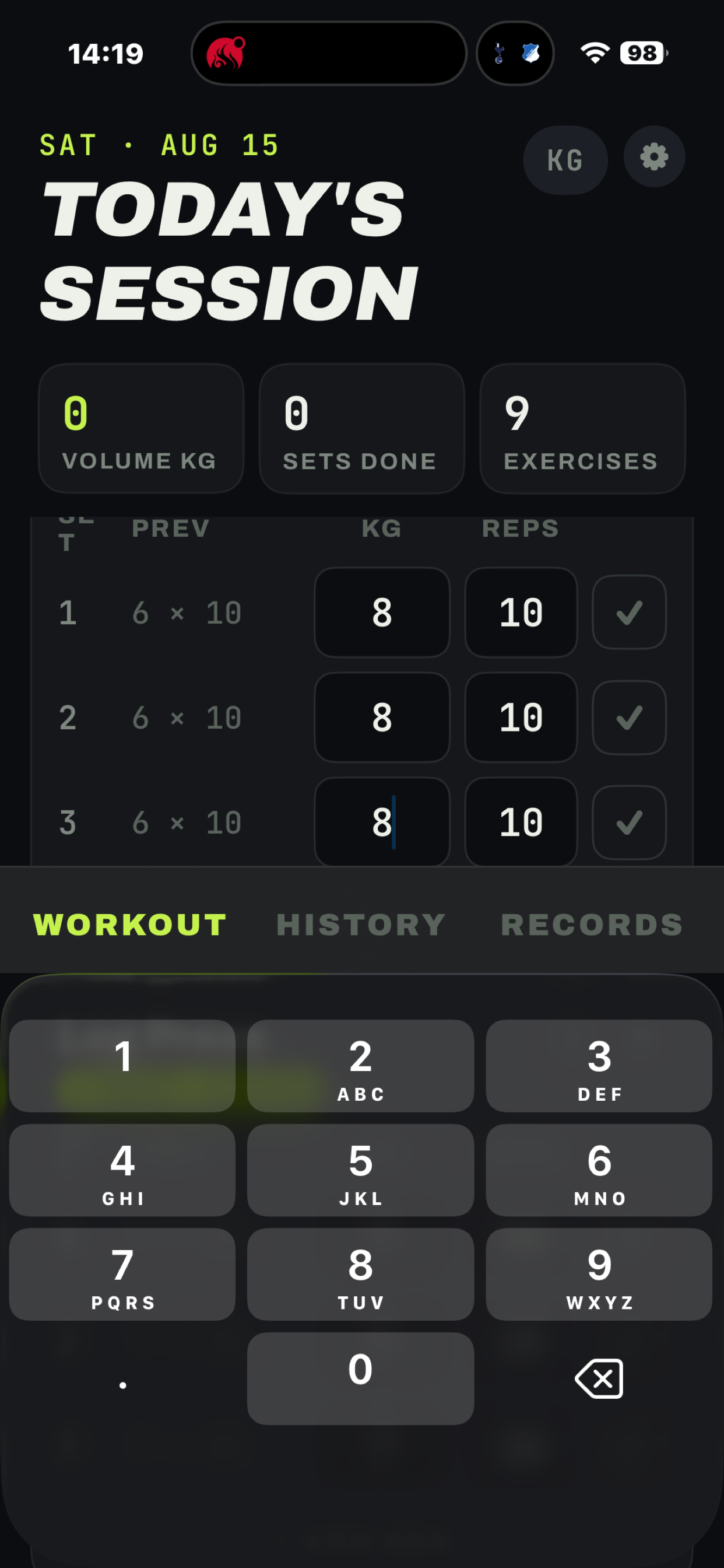Iron Log Weight Training screenshot 4