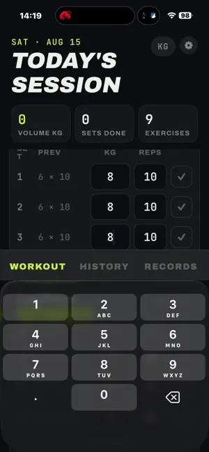 Iron Log Weight Training screenshot 4