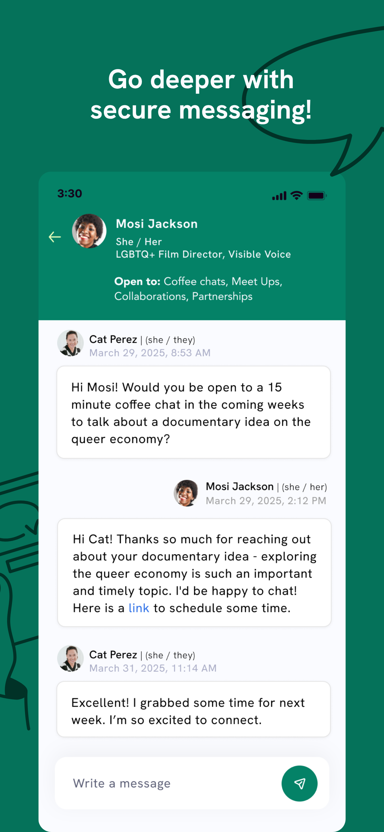 Hey Famm: LGBTQ+ Networking screenshot 4