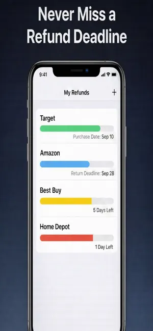 RefundTrack – Return Deadline screenshot 4
