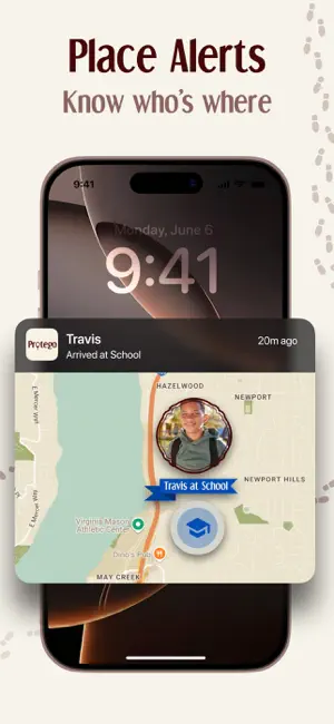 Protego: GPS location tracker screenshot 4