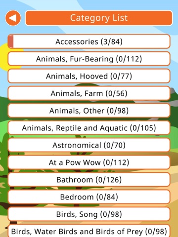 Crow Vocab Builder Version 2 iPad screenshot
