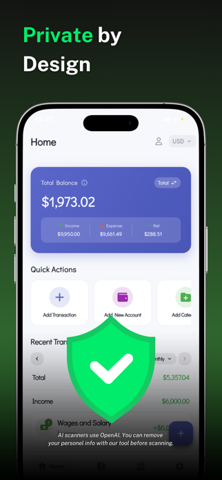 Fokus: Expense & Budget Screenshot 2 of 5