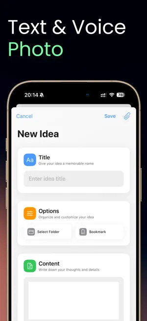 Fast Idea Book screenshot 2
