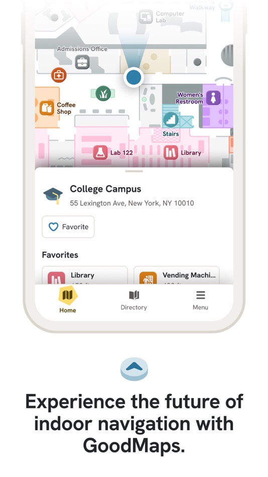 #1. GoodMaps: Indoor Navigation (iOS) 由: GoodMaps Inc