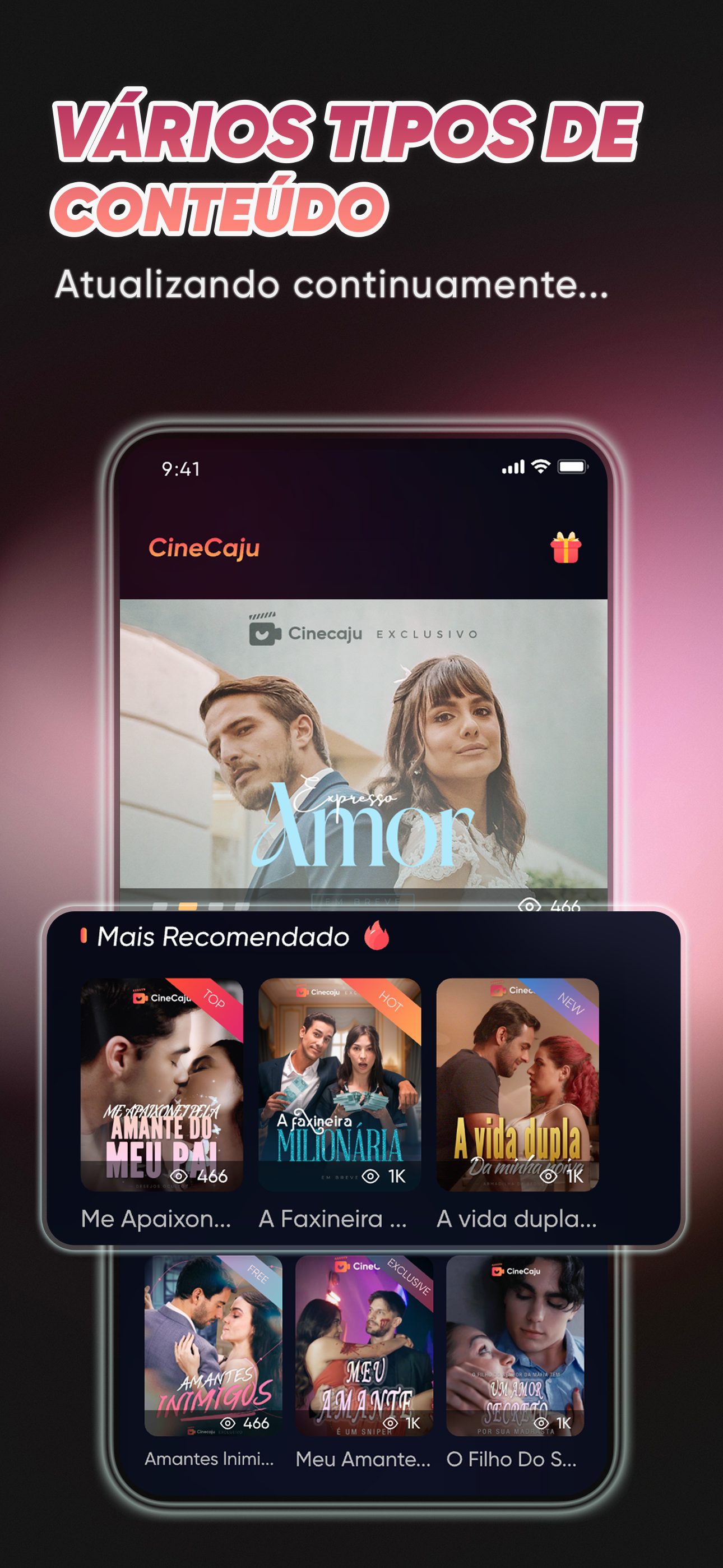 CineCaju-Curtas Drama