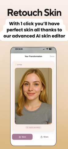 Skin Editor: AI Retouch Screenshot