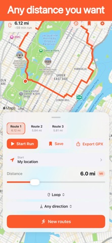 Running Route Planner: LoopRun Screenshot 3 of 7