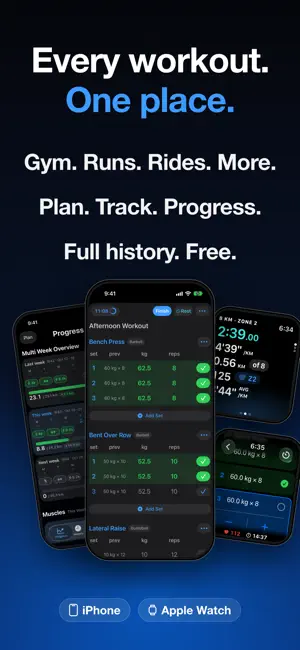 Reysa: Gym & Cardio Tracker screenshot 1