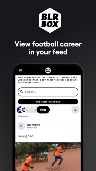 Screenshot #1 pour BLRBOX - The Football Network