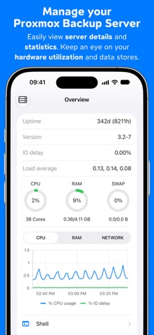 ProxMate Backup iPhone screenshot 1