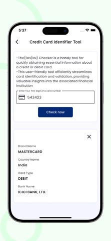 NFC Reader - Bank Card Wallet iPhone screenshot