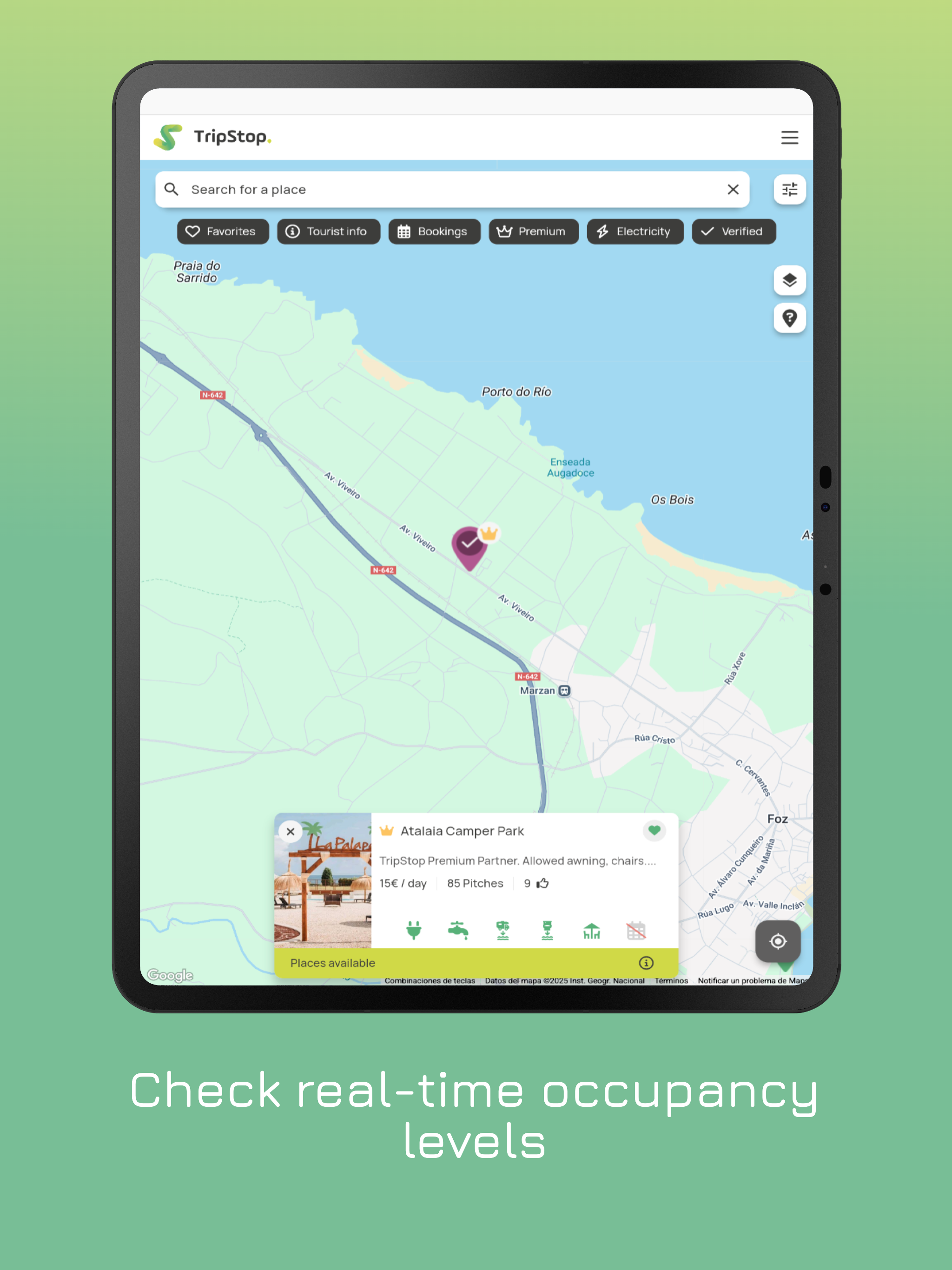 TripStop: Camper spots screenshot 7