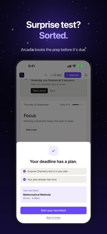 Arcadia: AI Study Planner screenshot 7