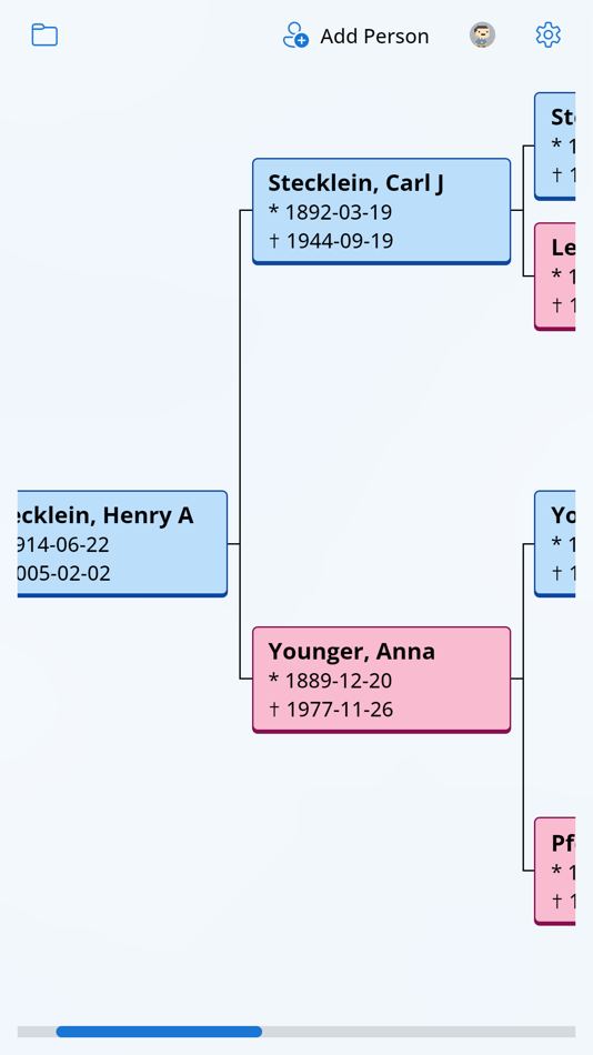 #1. EZ Genealogy (iOS) 来自: Brandon Stecklein