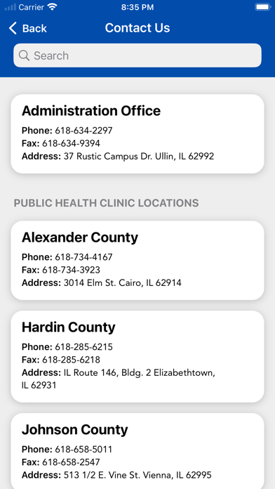 Southern Seven Health IL Screenshot