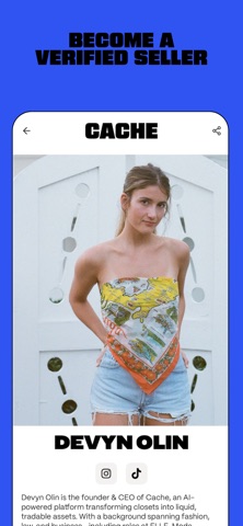 Cache: Influencer Resale Screenshot 5 of 8