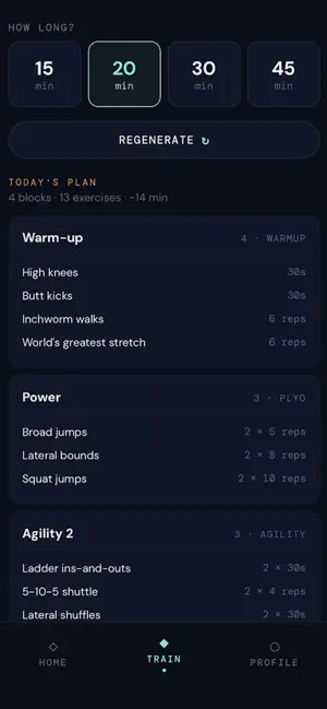 Pivot: Athletics screenshot 4