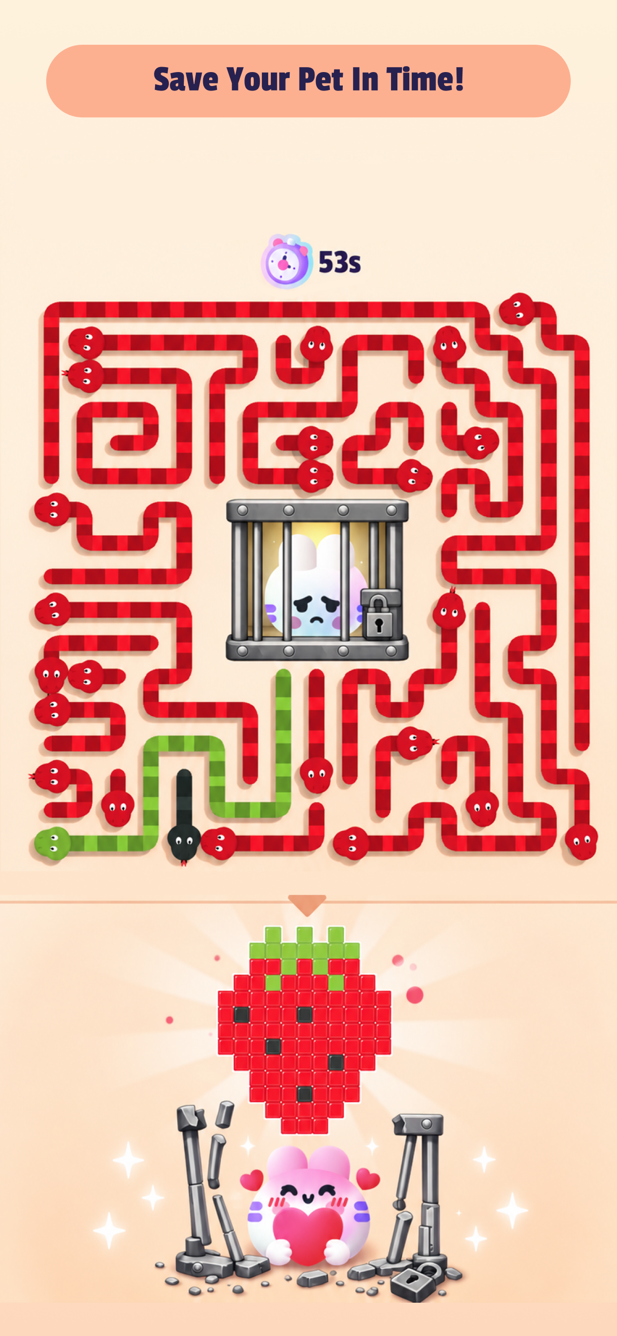 Arrow Snake:Pixel Trail screenshot 4