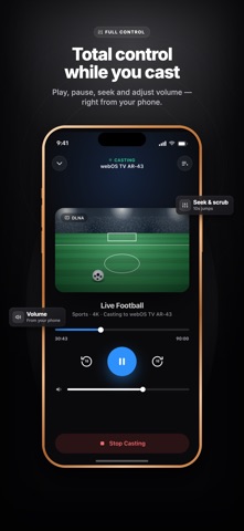 Screen Mirroring & CastConnect App Store preview screenshot 5