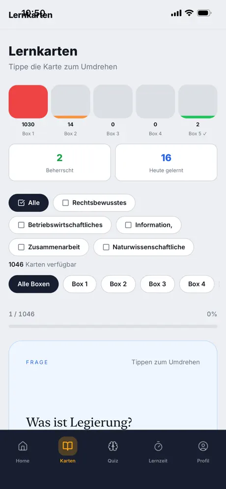 Industriemeister Basisquali‑App screenshot 3