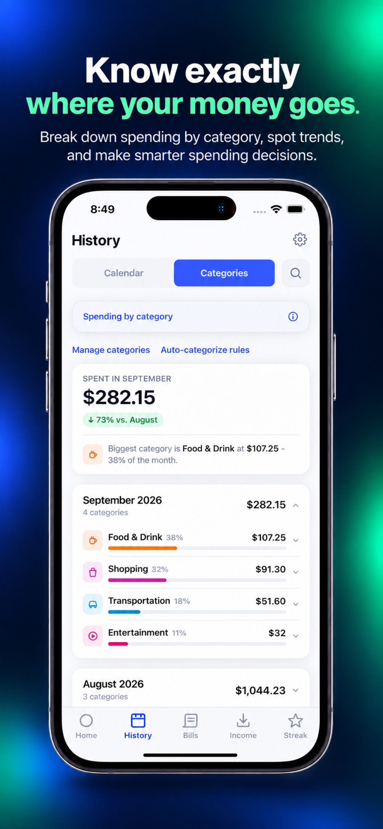 Screenshot 4 of Fenn: Budget & Finance