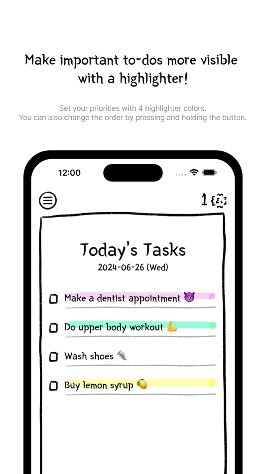 #2. Antodo - Simple todo plan memo (iOS) 由: seungmin lee