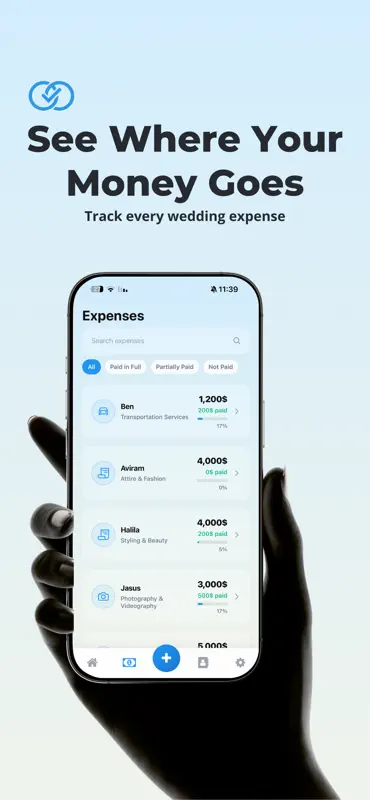 WeddingBudget: Track Payments screenshot 1 of 4