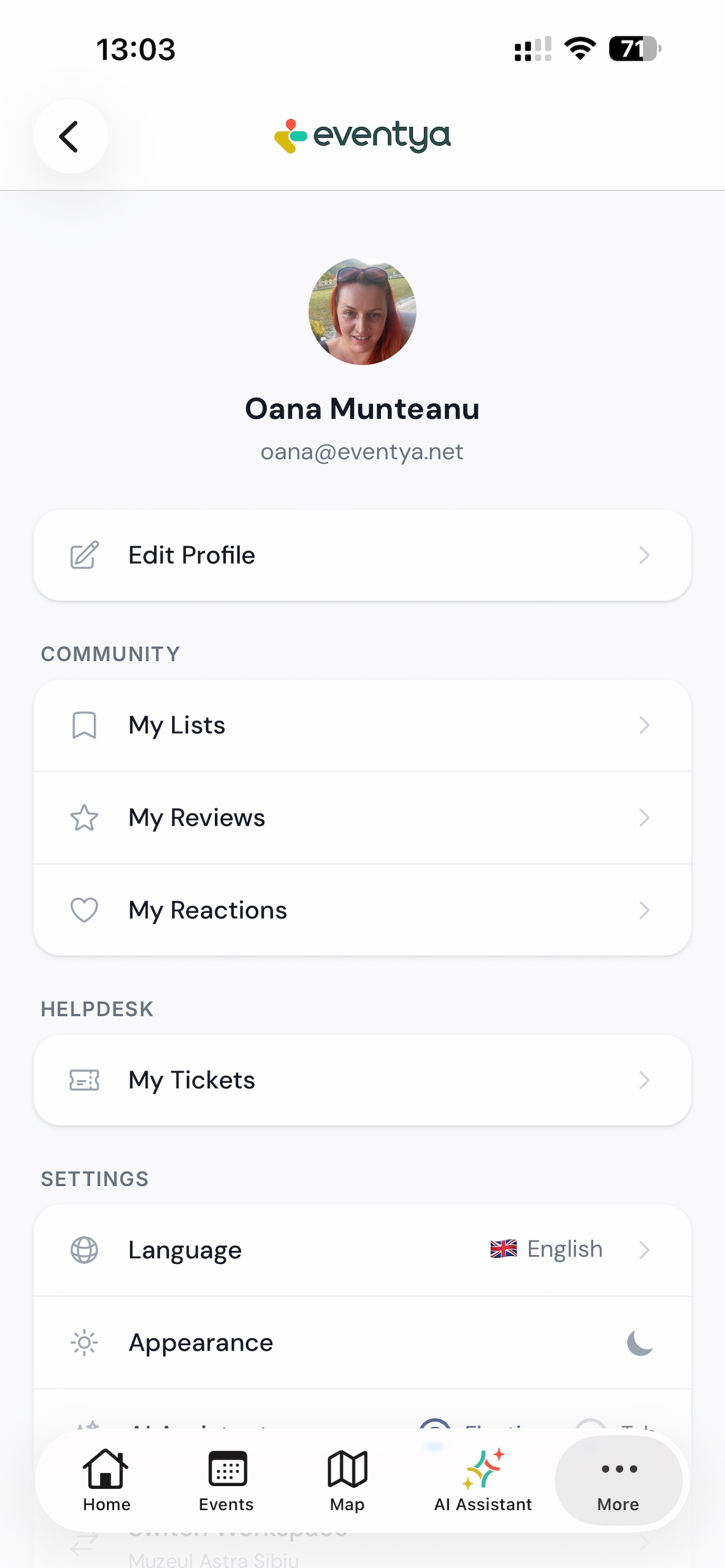 Screenshot 8 of Eventya App