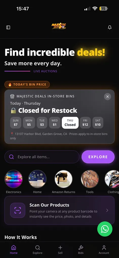 BidGO Auctions - Shopping App | MWM