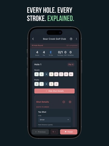 Play Ready Golf iPad screenshot