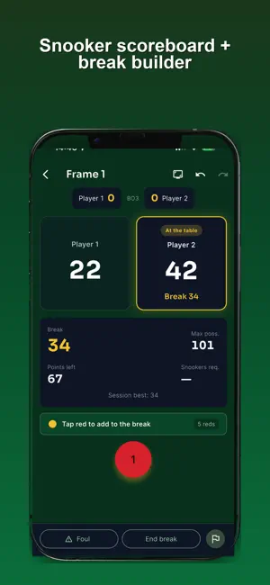 Snooker Cue Sports screenshot 1