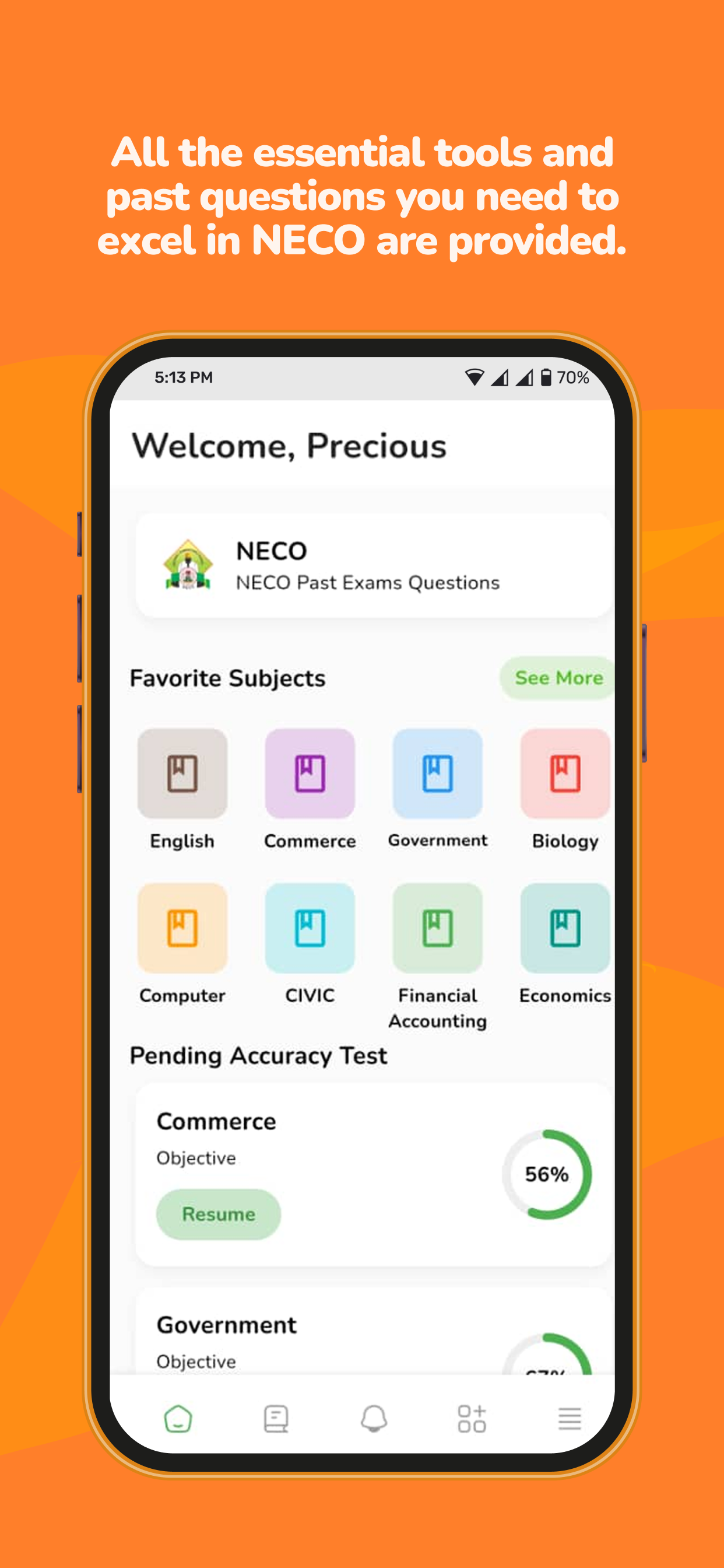 NECO Past Questions & Answers