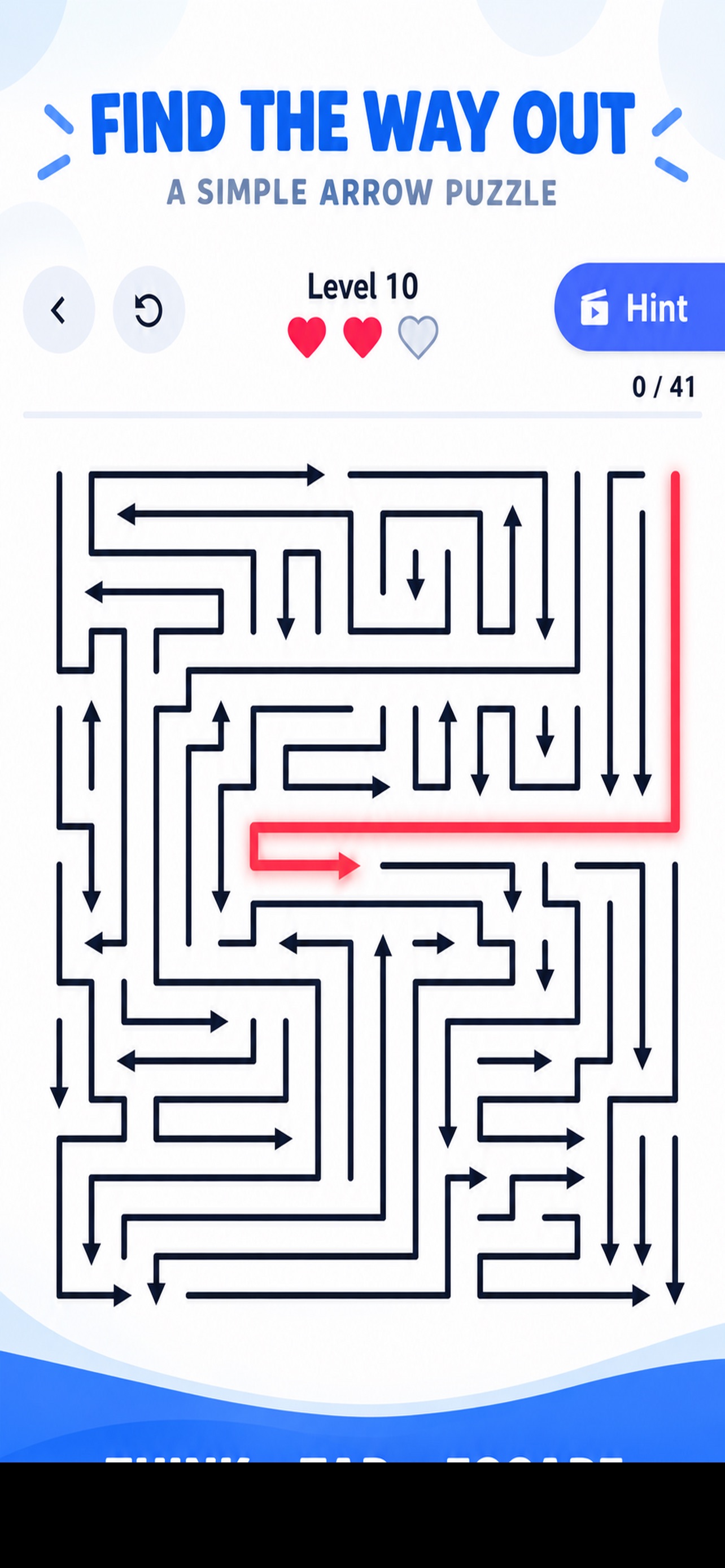 Screenshot 1 of Arrows – No Collision Puzzle