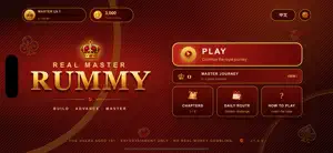 Real Master Rummy Game screenshot 1