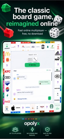Opolyx: Online Board Game iPhone screenshot
