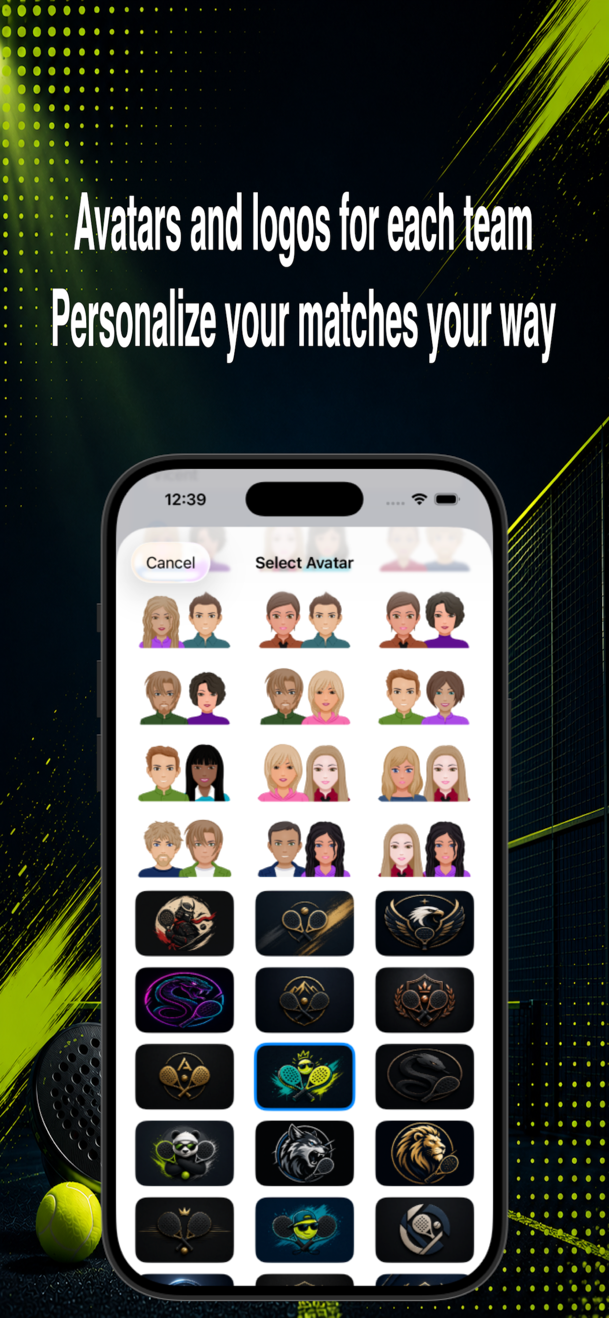 Paddle Scoreboard padel screenshot 2