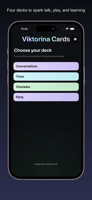 Viktorina Cards screenshot 1