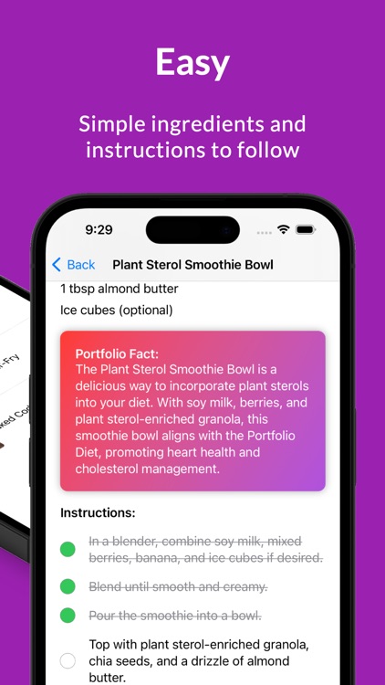 Portfolio Diet Recipes