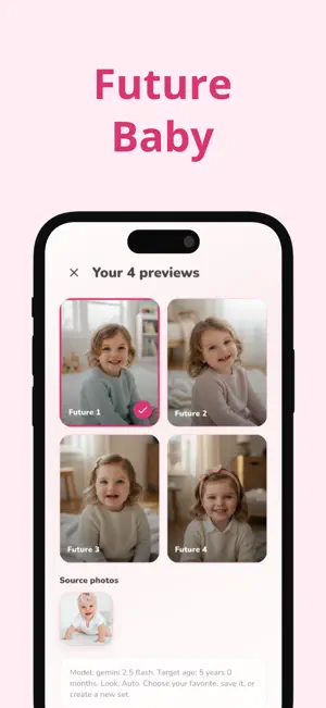 BabyPeek: AI Baby Generator screenshot 4